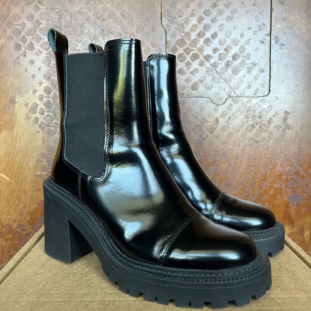Marcella New York Nostrand Lug Sole Boots - Picture 2 of 11